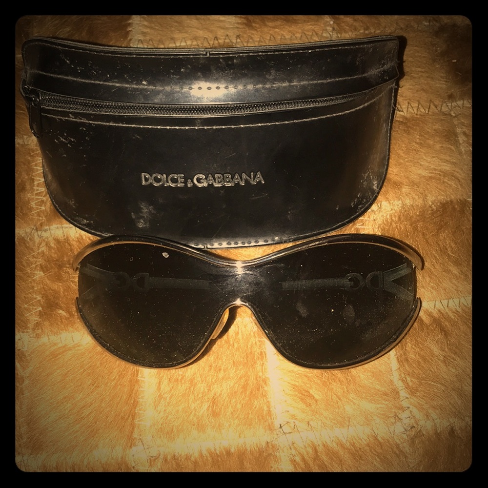 Dolce and Gabbana SUNGLASSES with case, cloth